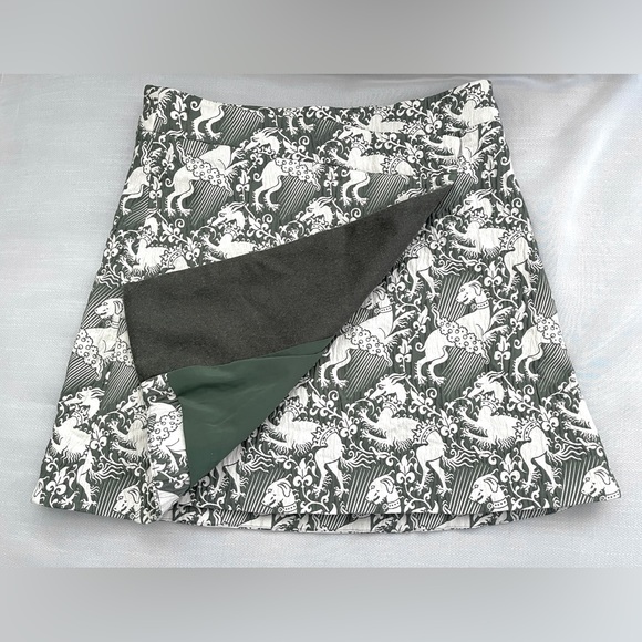 Tory Burch Dragon Print Skirt - Picture 2 of 8